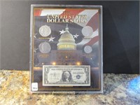 The US Dollar Story Coin & Silver Certificate Set