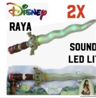 2 X DISNEY RAYA / LAST DRAGON LET SWORD