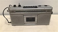 Vintage Emerson Stereo Radio Cassette Recorder