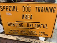 New old stock sign