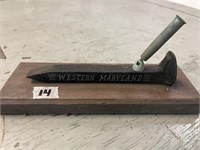 Western Maryland RR spike