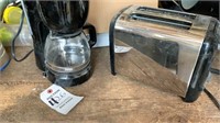 6 Cup Coffee Pot And Toaster