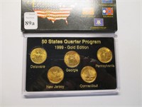 1999 50 States Quarter Program Gold Edition