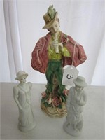 3 COLLECTIBLE PORCELAIN FIGURINES