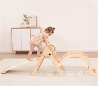 GIANT BEAN 5-IN-1 FOLDABLE WOODEN CLIMBING PIKLER