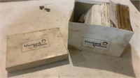 Vintage United Delco Box Of Assorted Gaskets