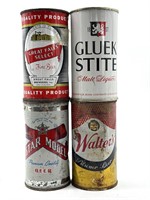 (4) Vintage Beer Cans : Great Falls Select, Gluek