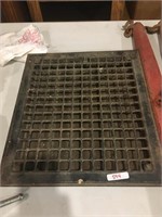 vintage metal register