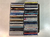 58 Music  CDs Assorted Artist