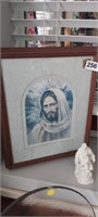 JESUS WALL DECOR AND FIGURINE