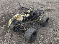 ROLLING FOUR WHEELER CHASSIS & PLASTIC