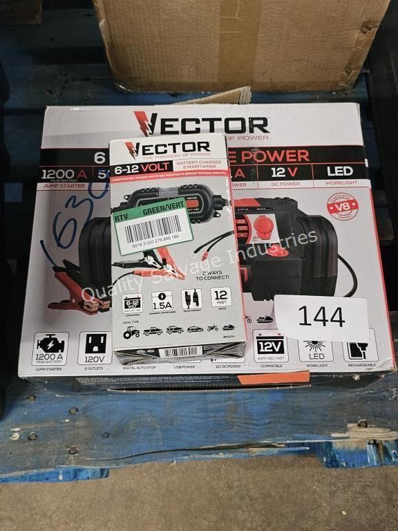 vector portable power & battery charger