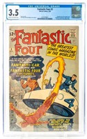 Comic Fantastic Four #3 CGC 3.5 Grade