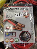 PERFORMANCE TOOL JUMPER CABLES