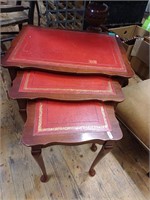 Vintage Nest of 3 Occasional Tables and an