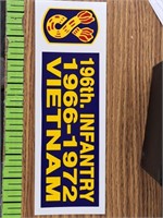 196th Infantry vietnam sticker