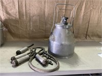 Vintage milker, with some pulsator parts, unique
