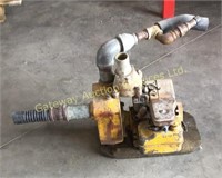 Gas Powered Water Pump with Foot Valve