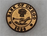 First national Bank of Owego coin