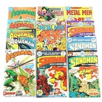 Sandman, Metal Men, Aquaman Comics DC (11)