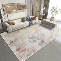 Calore Modern Abstract Area Rug Soft Distressed Ru