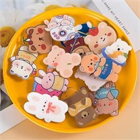 Cute Acrylic Brooch Pins Bulk 50 PCS Cartoon Pins