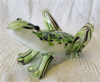 Cristalleria D'Arte Murano Glass Tree Frog