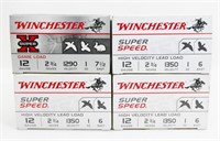 Winchester Shotgun Shells (Four Boxes)