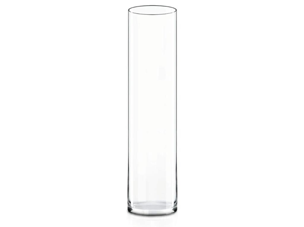 CYS Glass Cylinder Vase. H-20, Open