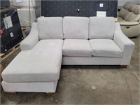 Thomasville - 2 PC Grey Fabric Sectional Set