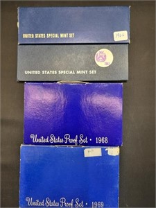 Proofs sets 1966-1969