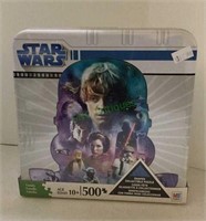 Star Wars 500 piece puzzle in tin box still