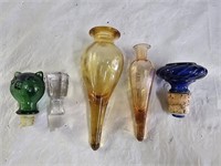 Vintage Perfume Bottles and Decanter Stoppers