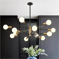 KUCICO Modern Sputnik Chandeliers 12-Light