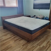 M205 Wood Base Bed Queen size