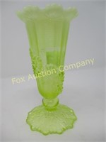 Vaseline Glass - Vase - 6"