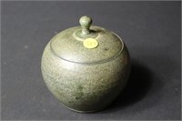 Pottery Covered Bowl