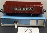 Sequoia train car and structure
