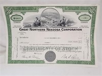 1974 50 Shares Great Northern Nekoosa Corp.