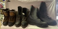 (3) Pairs of Boots