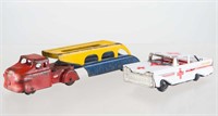 Tin Litho Ambulance & Wyndotte Carrier