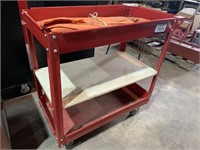 Red Shop Tool Trolley (16"x30"x31" High)