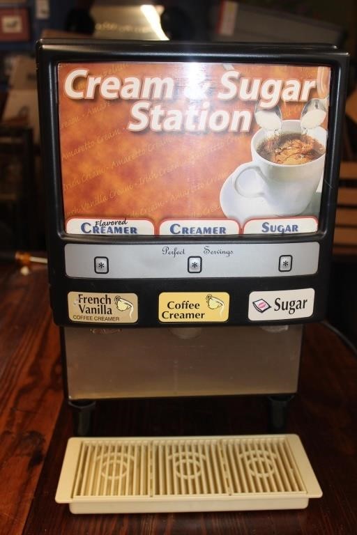 Cream and Sugar Station **WORKS**