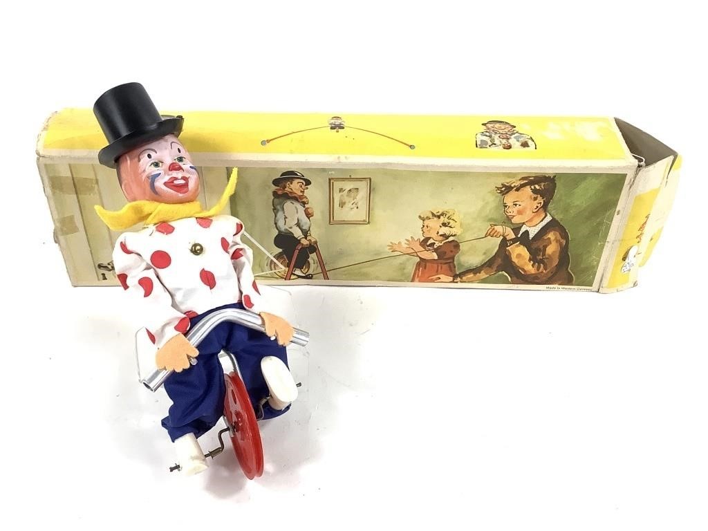 FEWO Balancing Unicycle Clown w Original Box