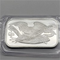 1 OZ .999 SILVER BAR SILVER TOWN