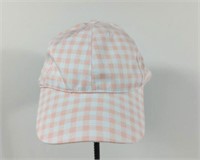 New Condition Pink Plaid Hat