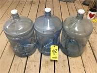 (3) Large Water Jugs (ATG)