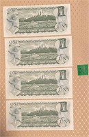 4 Note Lot – Canada Bank Notes