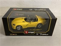 BBurago 1993 Dodge Viper RT/10 Scale 1:18