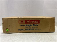 MAKITA MODEL DA4511 13MM ANGLE DRILL IN ORIGINAL